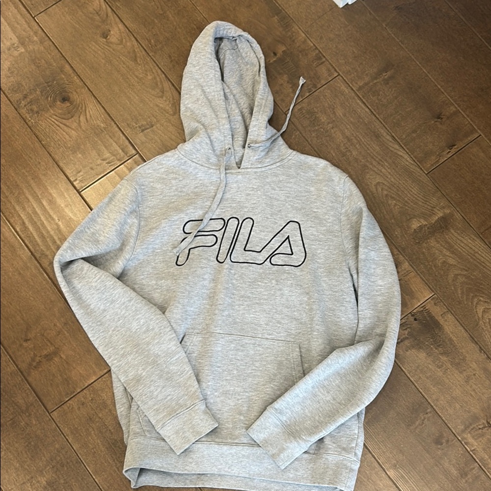 FILA Men's Gray Hoodie